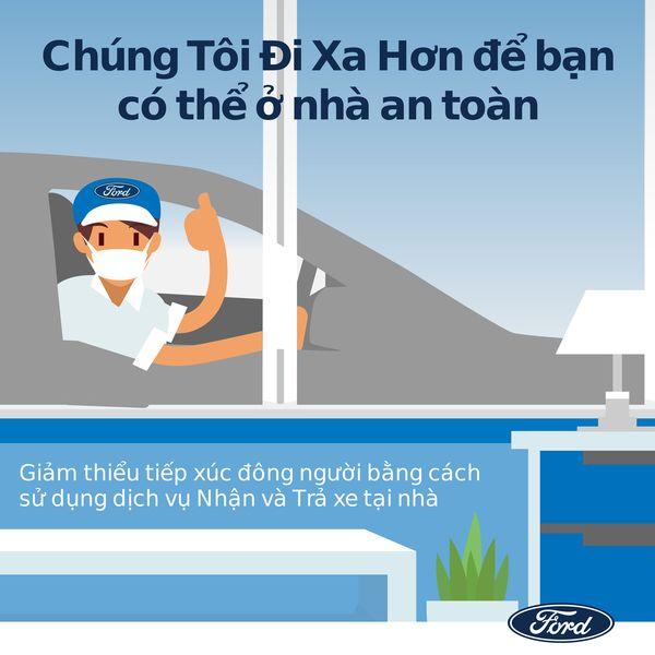 Ford Việt Nam triển khai dịch vụ hỗ trợ khách hàng mùa dịch Covid-19